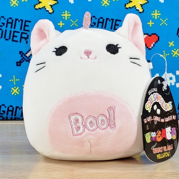 Squishmallows Other - Squishmallow Callista the Caticorn Ghost 4.5" UltraSoft Halloween Toy Plush NWT